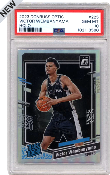 2023 PANINI DONRUSS OPTIC #225 VICTOR WEMBANYAMA HOLO