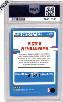2023 PANINI DONRUSS OPTIC #225 VICTOR WEMBANYAMA HOLO